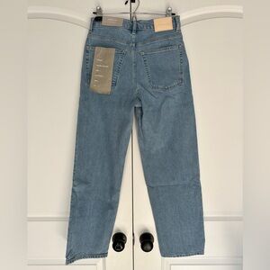 New Everlane The Way-High Jean Light Indigo Size 27 - 29.5” Tall Inseam